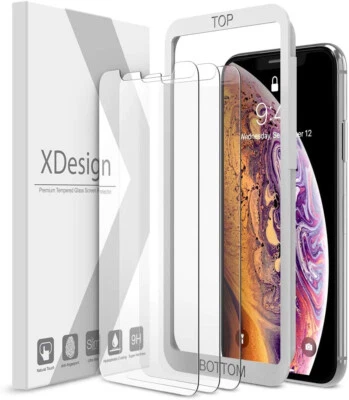Протектор экрана XDesign стекло упаковка 3 шт. для 6,5-дюймового iPhone 11 Pro Max / iPhone XS Max - Изображение 1 из 4