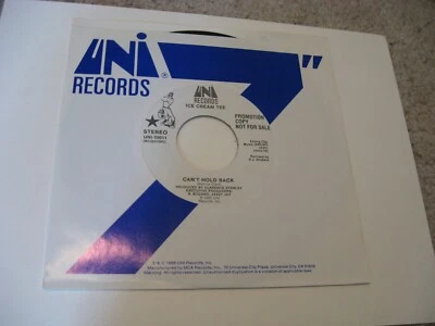 **Ice Cream Tee/ Can't Hold Back/ Uni/ 1988/ Promo WLP/ Hip Hop Rap - Image 1 of 2