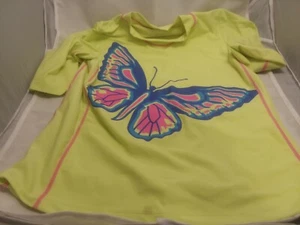 Coolibar Girls Surf Shirt UPF 50+ Sun Protection You Wear Youth Sz XL Butterfly - Picture 1 of 11