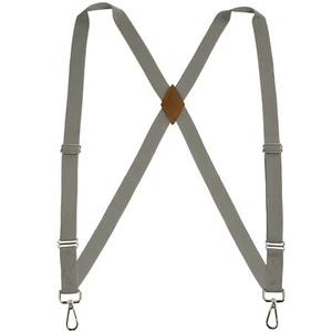 Buyless Fashion Trucker Suspenders Men - 48" Elastic Adjustable 1" X Back Braces - Picture 1 of 49