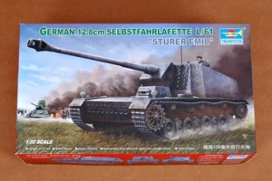 Trumpeter 1/35 German 12.8cm Tank Destroyer L/61 Sturer Emil TRP350 - Picture 1 of 2