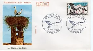 FRANCE 1973 Nature Conservation FDC14380 - Picture 1 of 1