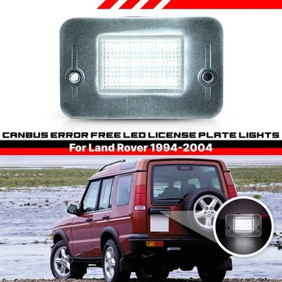 2X Luz de matrícula Iluminación de matrícula para Land Rover Discovery I II - Imagen 1 de 4