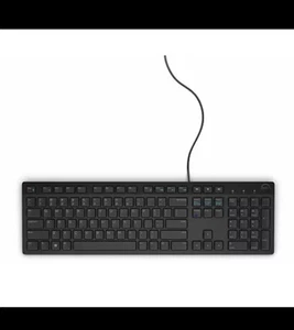 💥✅♻️⌨️NEW Dell KB216-BK-US USB Dell Multimedia Keyboard, Black - Picture 1 of 2