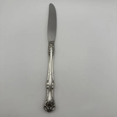 Knife National Imperial QUEEN ELIZABETH Silverplate 1908 Silverware Dinner Knife - Image 1 of 4