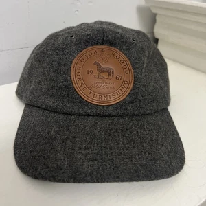 Rare Vintage POLO Ralph Lauren Brown Horse Furnishing Goods Hat Cap Wool - Bild 1 von 8