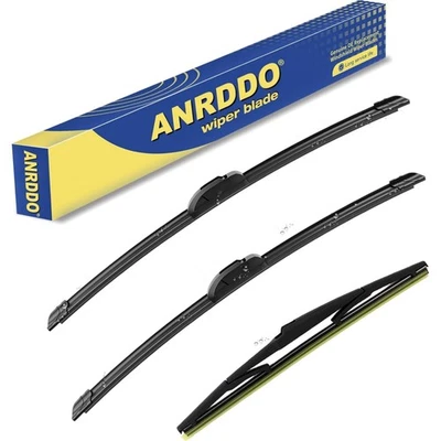 3 wipers Replacement For 2010 2011 2012 2013 2014 2015 Lexus RX350 RX450h, Wi... - Image 1 of 4