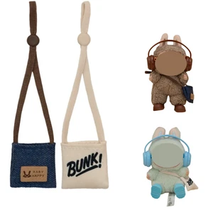 Mini Perlenkette und Umhängetaschen für Labubu Plüschpuppe, Puppenoutfit - Bild 1 von 14