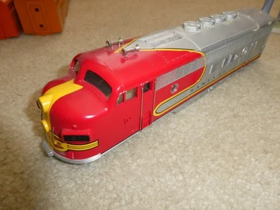 Carroceria de locomotiva a diesel MTH O Scale Santa Fe 61 12,5" de comprimento - Imagem 1 de 3