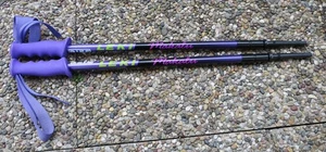 LEKI Makalu Wanderstöcke lila Griffe     kaum benutzt!! - Bild 1 von 5