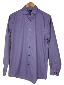 Kenneth Cole Awearness Non Iron Slim Fit Dress Shirt Men’s  15.5 33/34 EUC Plaid - Picture 1 of 9