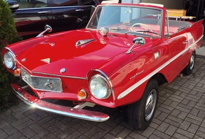 Amphicar 770 Oldtimer Cabrio Amphibien Fahrzeug  - Bild 1 von 4