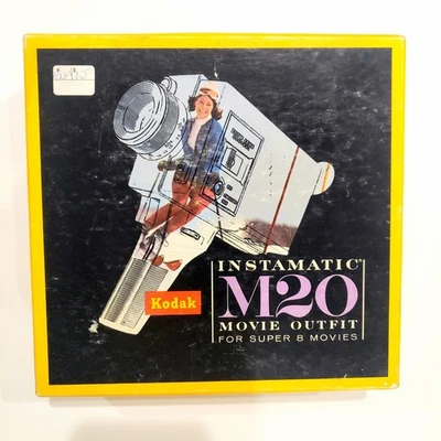 📸 Cámara de película Kodak M20 Instamatic Super 8 con caja original 📸 Foto 1 de 4