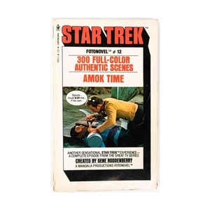 Bantam Star Trek Novel FotoNovel #12 - Amok Time Fair+ - Picture 1 of 2