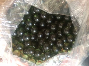 Emerald/Green Acrylic Spheres Plastic Balls 3/4" Diameter - 6 Pieces Per Bag - Picture 1 of 1