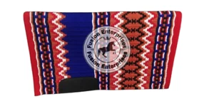 Western Horse Saddle pad Show Blanket 100%NEW ZEALAND WOOL - custom your design - Picture 1 of 4