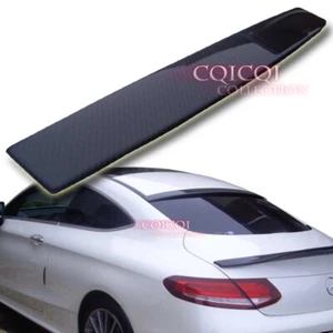 Carbon Fiber MERCEDES BENZ 16~20 C205 C class coupe OEM type roof spoiler ◎ - Picture 1 of 1