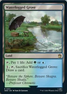 Magic The Gathering MTG WATERLOGGED GROVE Doctor Who NM Near Mint - Picture 1 of 1