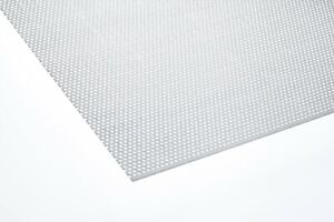 Aluminium RV3-5 Lochblech 1,5mm dick 1000mm lang Alu Blech Zuschnitt nach Maß