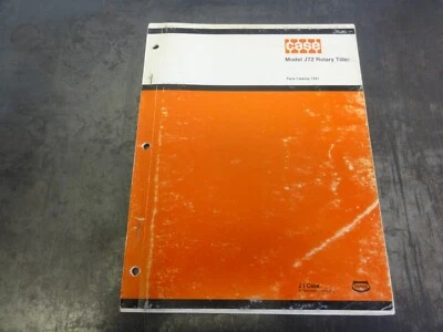 Case J72 Rotary Tiller Parts Catalog Manual    1261 - Image 1 of 4