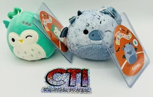 JUEGO DE GÁRGOLAS BÚHOS Y GAINES CON CLIP DE 3,5" PULGADAS HALLOWEEN WINSTON BÚHO Y GAINES - Imagen 1 de 2
