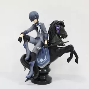 Anime Black Butler Ciel Phantomhive Horse Chess Model Figure Toy Gift - Bild 1 von 5