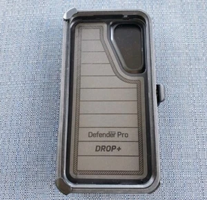 OtterBox Defender Pro Series Case and Holster For Samsung Galaxy S23 FE- Black - Picture 1 of 4