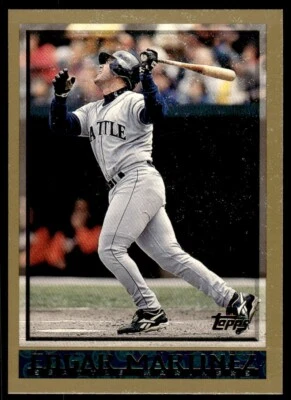 1998 Topps Baseball Card Edgar Martinez Seattle Mariners #297 - Image 1 of 2