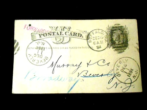 Post Card:Early U.S. Postal Card with Liberty “One Cent” pre-stamp from the 1870 - Picture 1 of 2