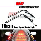 Rear Tail Brake Turn Signal 180Mm Led Strip Lights For Kawasaki Motor