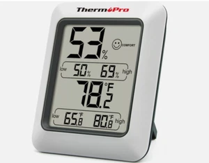 Termoigrometro digitale ThermoPro TP50 termometro da interno climatizzatore ambiente - Foto 1 di 9