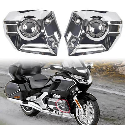 Juego de carenado cromado cubierta capó inferior L&R para Honda Goldwing 1800 GL1800 2018-2020 Foto 1 de 4