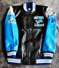 NFL Detroit Lions Faux leather jacket size L