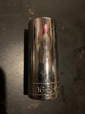 SK PROFESSIONAL TOOLS 42426 Socket, Steel, Chrome, 13/16 in 12A333 - Image 1 of 4