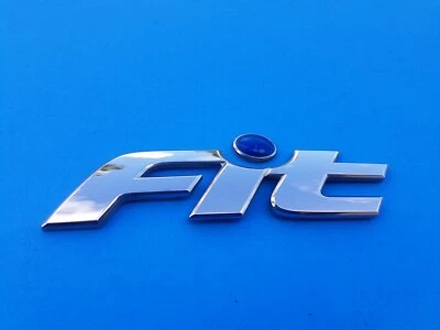 Honda Fit 2007 2008 tapa maletero trasero cromo emblema logotipo insignia símbolo 07 08 (2007) Foto 1 de 4