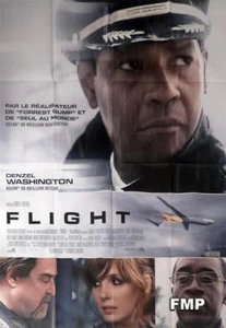 FLIGHT - WASHINGTON / ZEMECKIS - PLANE - ORIGINAL LARGE FRENCH MOVIE POSTER - Picture 1 of 1