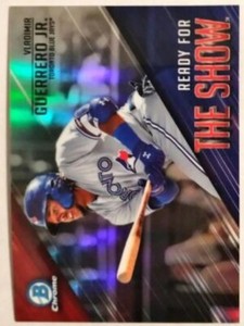 2019 Bowman Chrome Ready For The Show Vladimir Guerrero Jr Refractor RFTS-1 RC