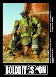 1:35 Modellbausatz Bolddivision dt. schwerer Kampfanzug 103 / heavy suit OVP - Bild 1 von 7