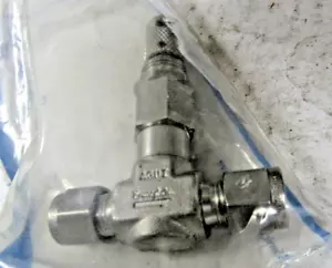 ✌️NEU SWAGELOK SS-4MG EDELSTAHL MITTLERER DURCHFLUSSMESSVENTIL 1/4 ZOLL ROHR O.D-ANSCHLÜSSE - Bild 1 von 3