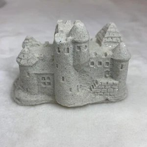 Vintage 1991 Mr. Sandman  Real Beach Sand Castle Mini Sculpture Made In Canada - Picture 1 of 12
