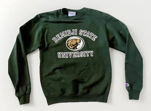 Bemidji State Beavers Vintage Champion Crewneck Logo Sweatshirt Men’s S Y2K EUC - Picture 1 of 5