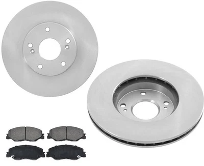 Ceramic Front Pads & OE Style Disc Brake Rotors For Honda Civic 2022 2023 2024 - Image 1 of 4