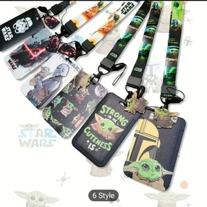 1 szt. Star Wars Kreskówka Smycz Brelok Darth Vader Anakin Yoda 48cm 6 wzorów - Zdjęcie 1 z 9