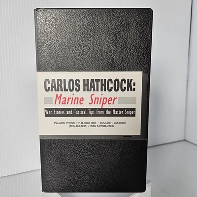 Carlos Hathcock: Marine Sniper VHS Paladin Press - 1990s - Image 1 of 4