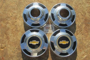 1973-87 CHEVY 1/2 TON, 1500 4X4 PICKUP TRUCK, VAN SQUAREBODY DOG DISH HUBCAPS ~4 - Picture 1 of 14