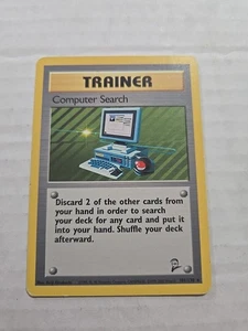 Pokemon Computer Search 101/130 WotC Base Set 2 Rare  - Picture 1 of 2