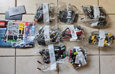 Lego Spiderman Bridge Battle 76057 100% Complete Sealed Bags - Image 1 of 4