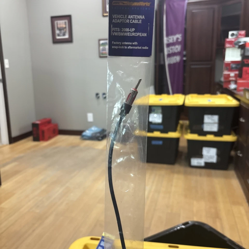 Cable adaptador de antena a radio Metra 40-EU10 para BMW/Volkswagen 2002-up selecto Foto 1 de 1