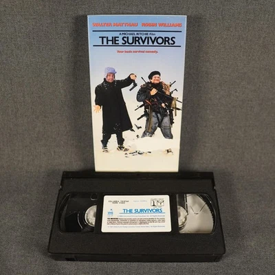 The Survivors VHS 1983 Walter Matthau Robin Williams Columbia TriStar Comedy - Image 1 of 4