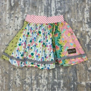 Matilda Jane Sorbet Circle Twirl Skirt It's A Wonderful Parade Girls sz 6 - Picture 1 of 7